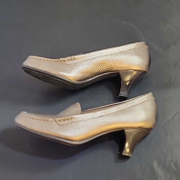 BRAND NEW AEROSOLES HEELREST SQUARE TOE LOW BLOCK HEEL SLIP ON PUMP - Picture 8 of 15